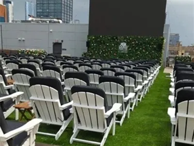 Potrditev našega stola Adirondack iz HDPE!